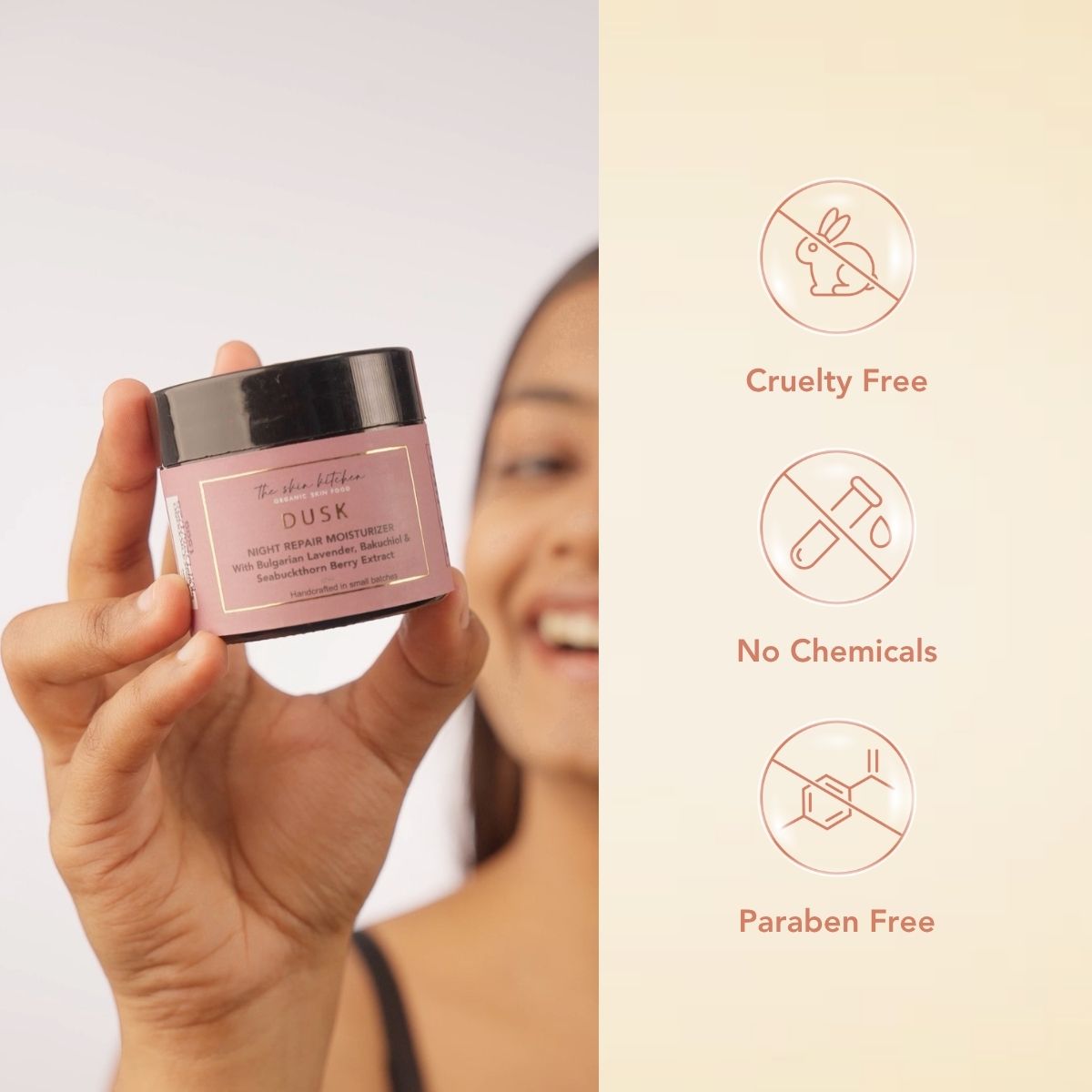 DUSK Moisturizer - Nightly Renewal with Lavender and Bakuchiol