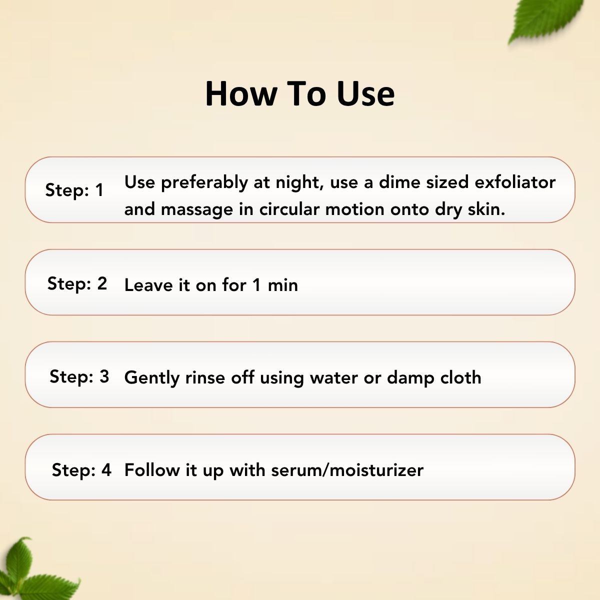 Soothing Instant Glow Exfoliator - Gentle AHA Exfoliation for Deep Pore Cleansing