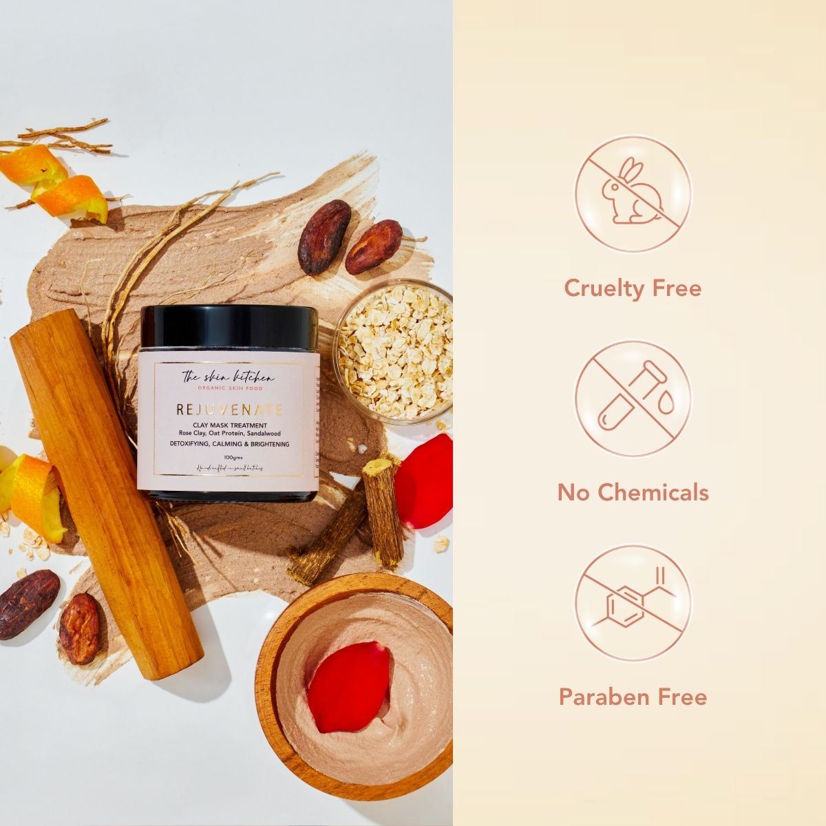 REJUVENATE Mask - Intensive Pore Detoxifying Clay Treatment for a Brighter Complexion